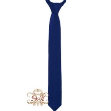 Краватка темно-синя матова