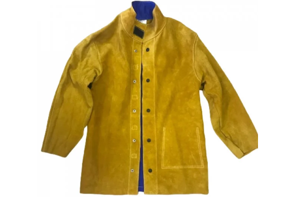 Куртка сварщика спилочная, желтая